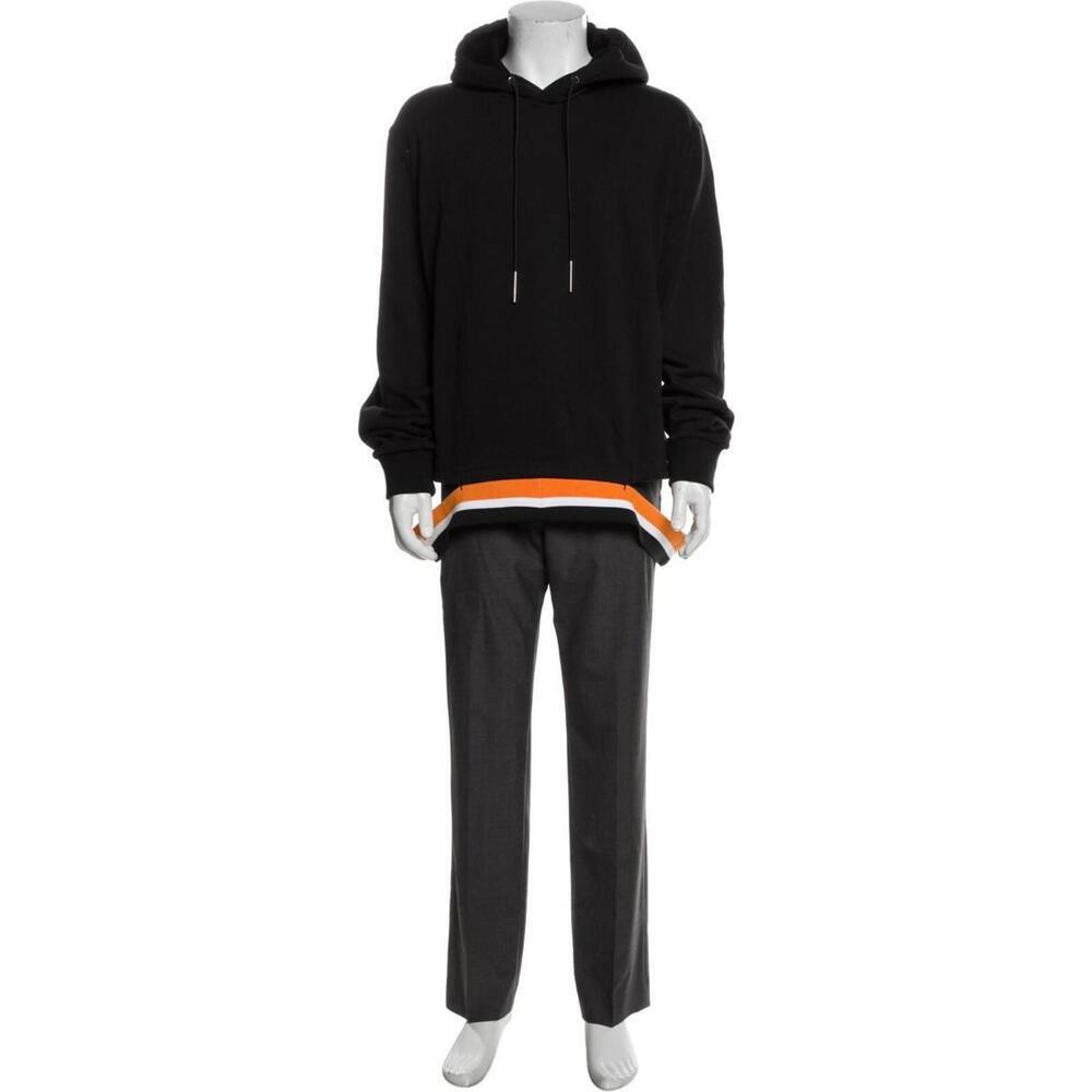 100% authentic Givenchy Black Cotton Hoodie Sweatshirt XL
